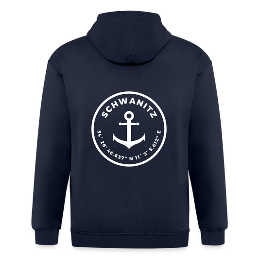 Koordinaten Herren-Kapuzenjacke - Navy