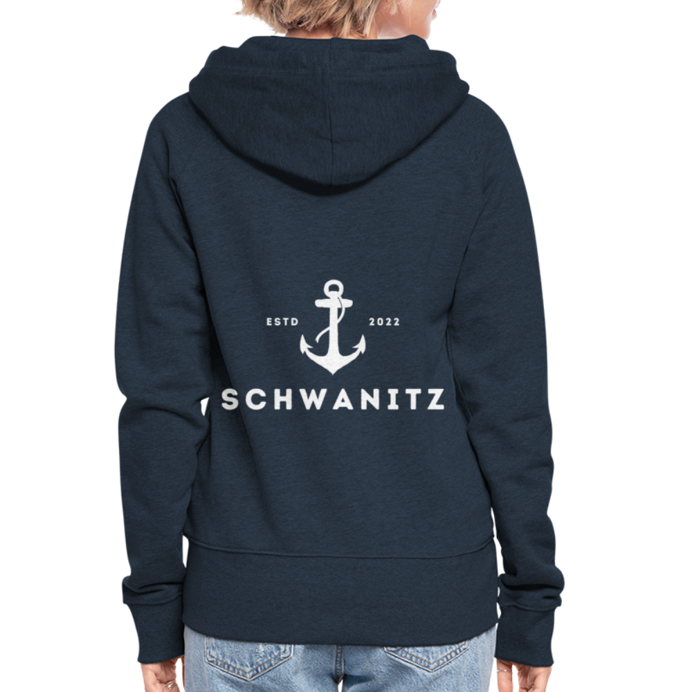 Schwanitz Damen-Kapuzenjacke - Navy